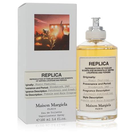 replica perfume woodstock|Maison Margiela Replica Music Festival, Natural Spray Eau De .